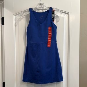 GAP Royal Blue Active Mini Dress with Built in Shorts
